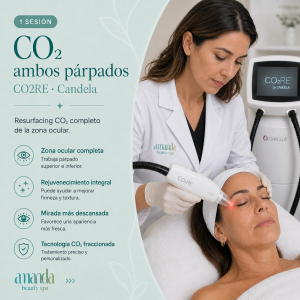 CO₂ ambos párpados
